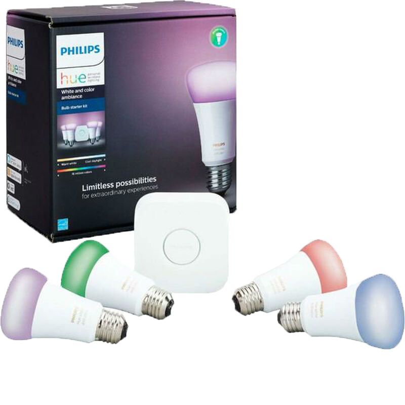 image of a smart lighting starter kit