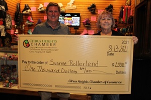 Relief fund recipient, Sunrise Rollerland.