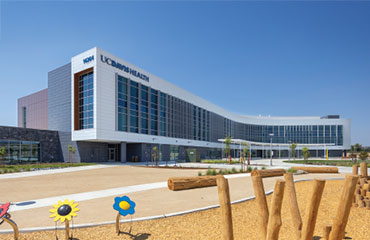 Photo of UC Davis Health center building