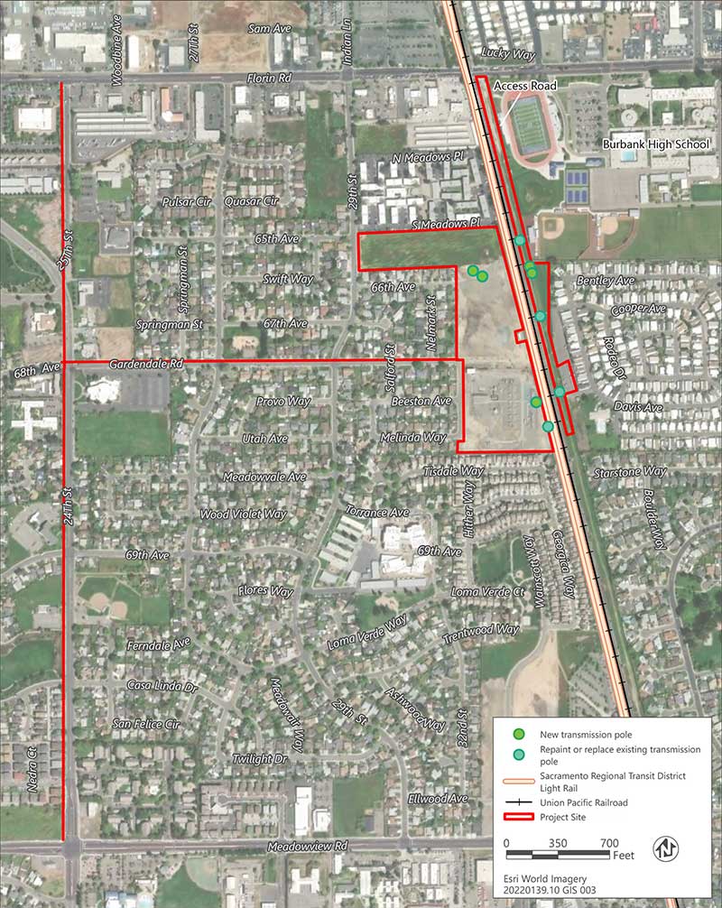 Map of the project site.