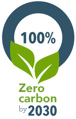 100% zero carbon by 2030