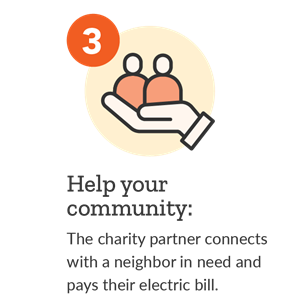 EnergyHELP icon:  Help your community