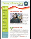 Cover of Spring 2022 Energy Education News newsletter