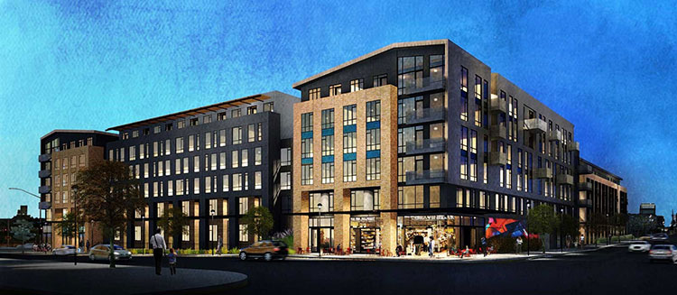 Railyards building project