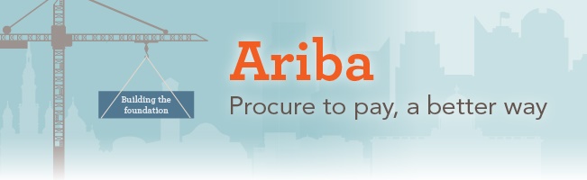 Ariba procure to pay banner